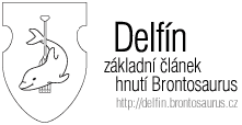 Delfn, zkladn lnek hnut Brontosaurus